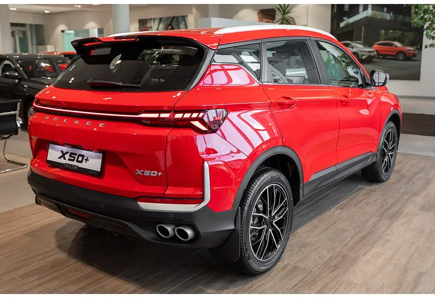Belgee X50+ 1.5T DCT FWD (147 л.с.) Стиль Красный в АВИЛОН. Слайд №7