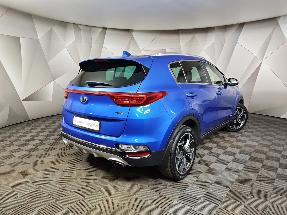 Kia Sportage 2.4 AT 4WD (184 л.с.) GT Line Синий в АВИЛОН. Слайд №2