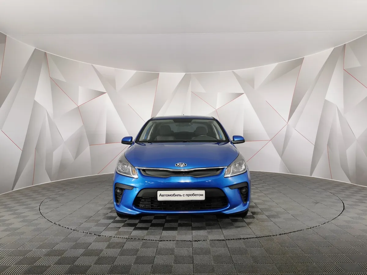 Kia Rio 1.4 AT (100 л.с.) Синий в АВИЛОН. Слайд №7