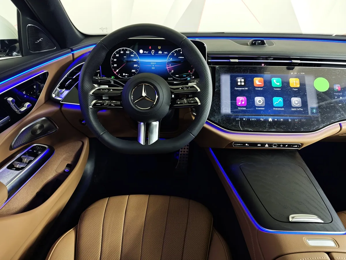 Mercedes-Benz E-Класс E 300 4MATIC (258 л.с.) Белый в АВИЛОН. Слайд №20