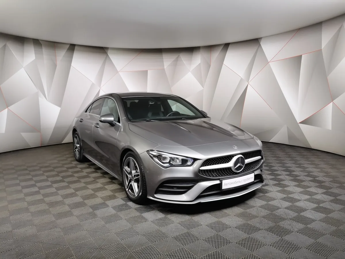 Mercedes-Benz CLA 200 7G-DCT (150 л.с.) Sport Серый в АВИЛОН. Слайд №3