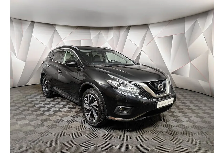 Nissan Murano 3.5 Xtronic AWD (249 л.с.) Черный в АВИЛОН. Слайд №3