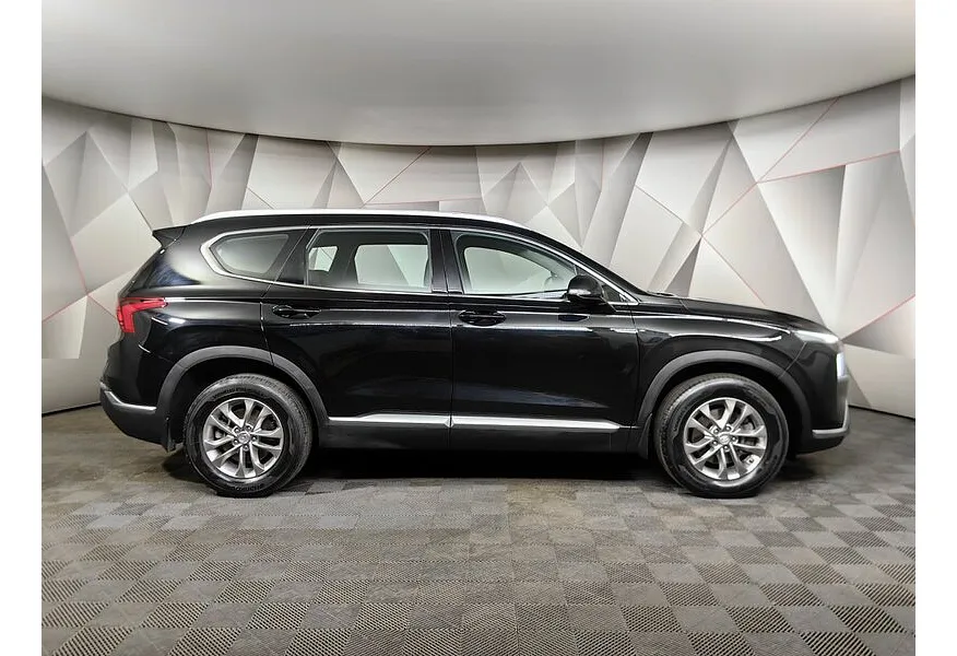 Hyundai Santa Fe 2.2 CRDi AWD 8AT (200 л.с.) Lifestyle Черный в АВИЛОН. Слайд №6