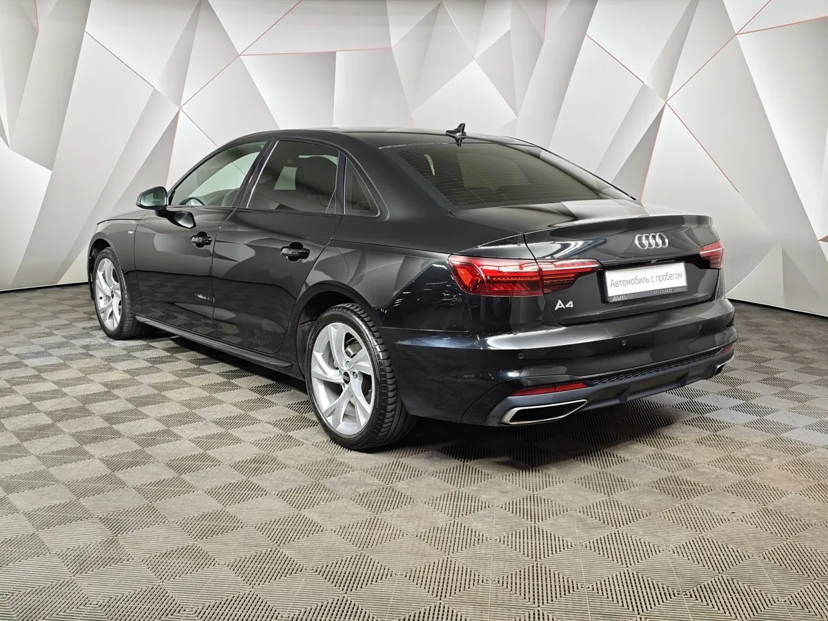 Audi A4 2.0 TFSI S tronic (150 л.с.) Sport Черный в АВИЛОН. Слайд №4