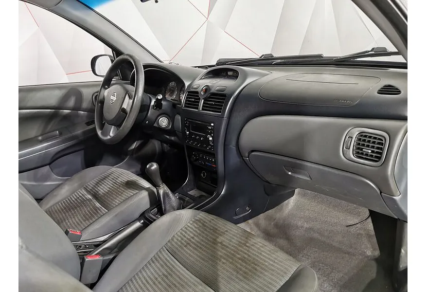 Nissan Almera Classic 1.6 MT (107 л.с.) Черный в АВИЛОН. Слайд №12