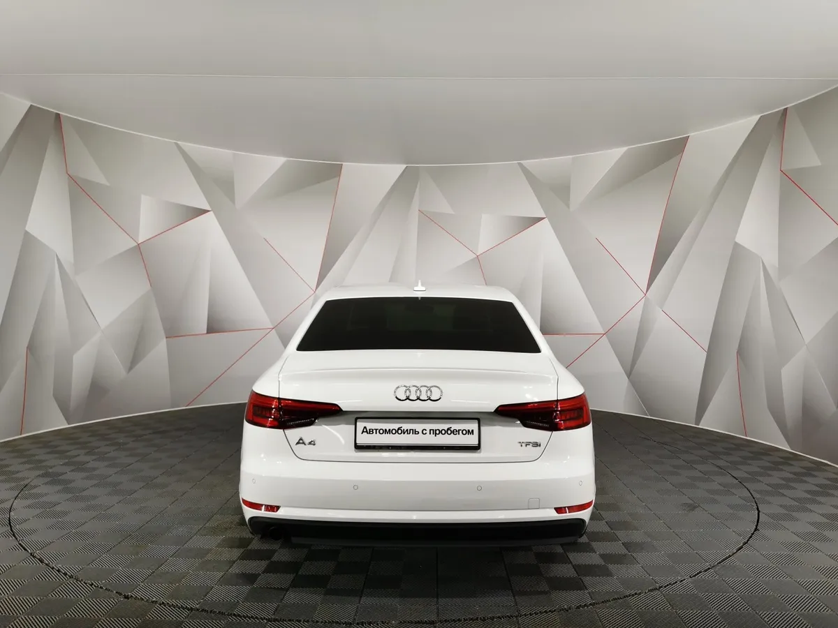 Audi A4 1.4 TFSI S tronic (150 л.с.) Sport Белый в АВИЛОН. Слайд №8