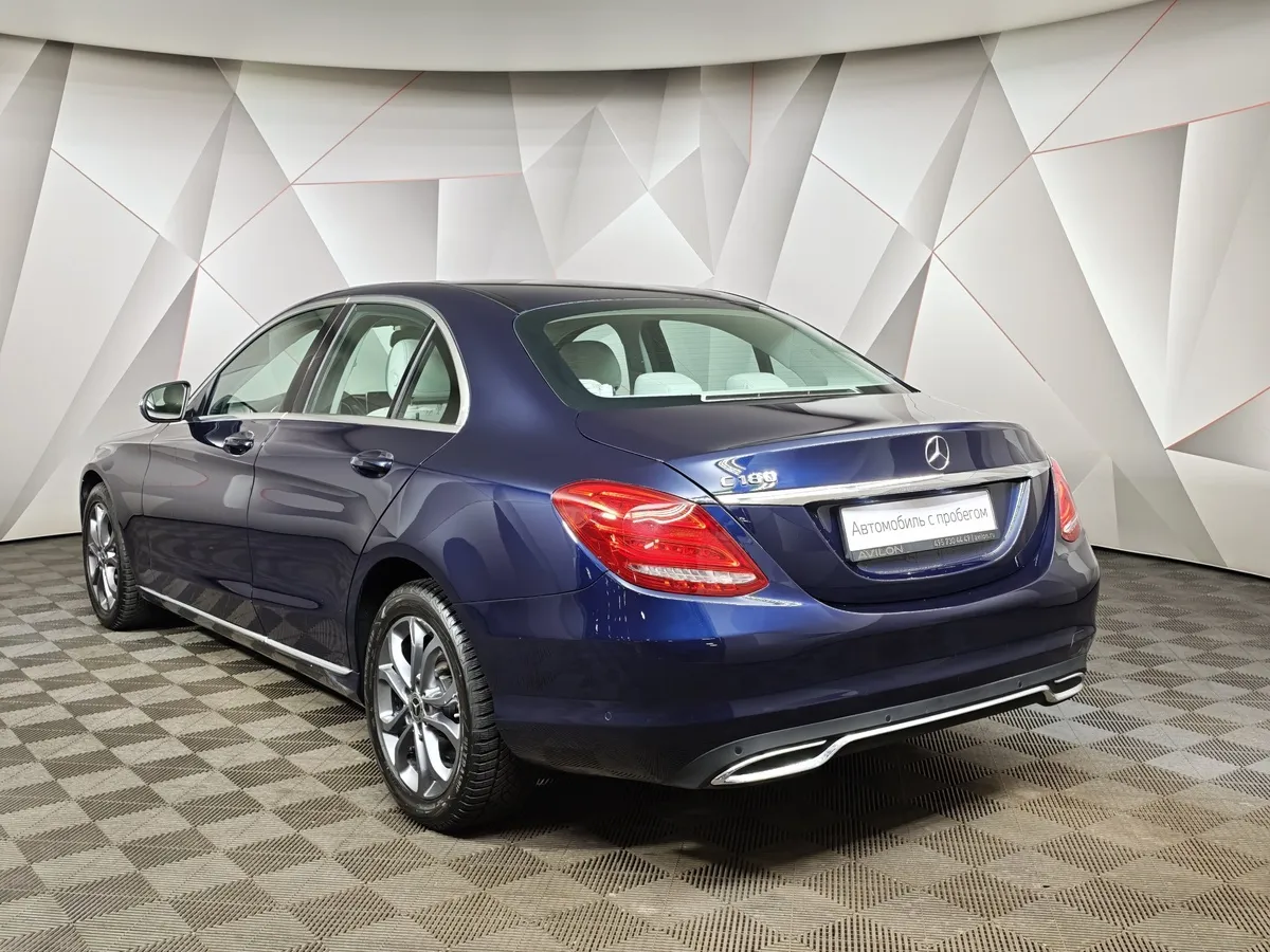 Mercedes-Benz C-Класс C 180 7G-Tronic Plus (150 л.с.) Синий в АВИЛОН. Слайд №4