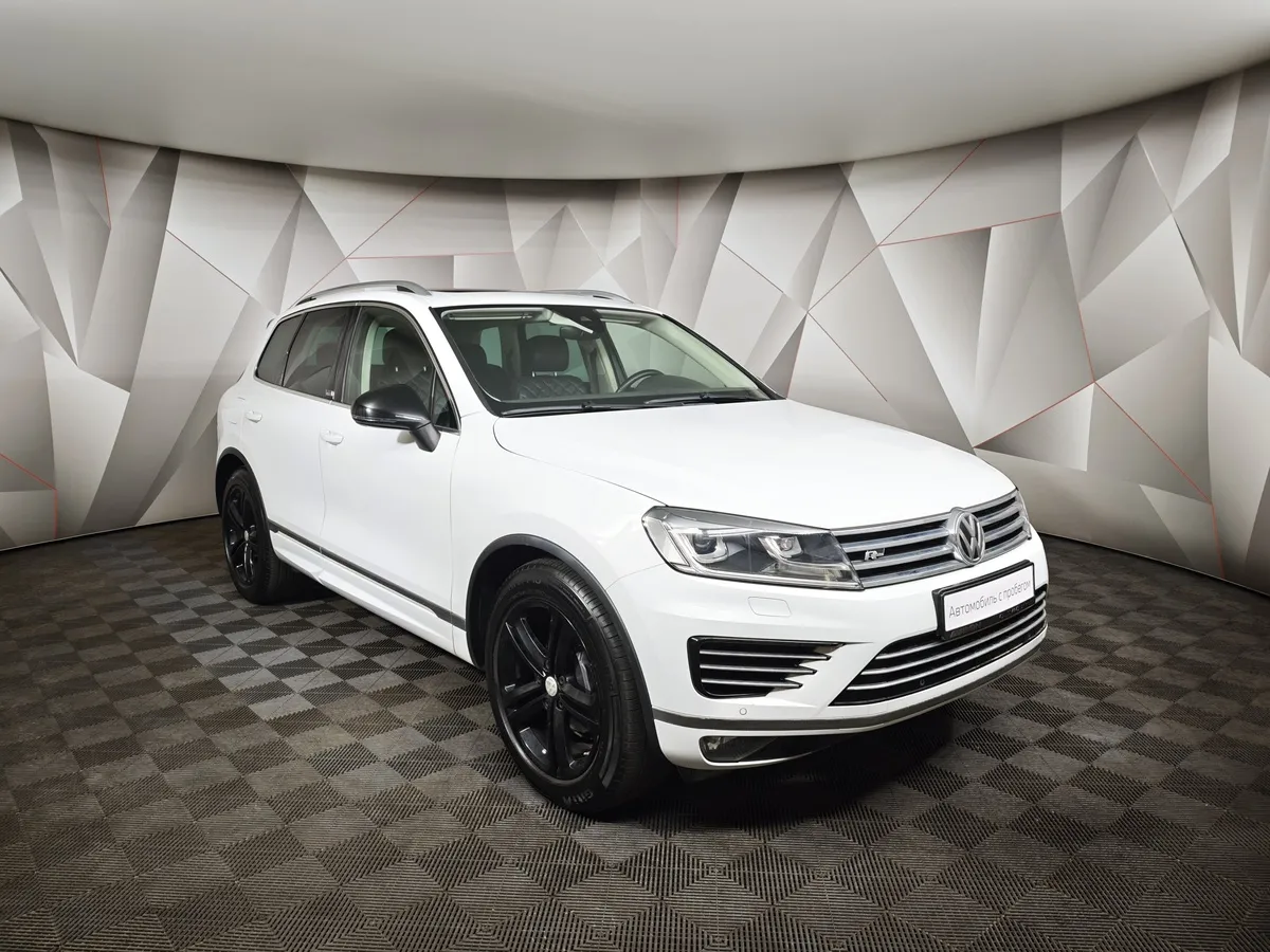 Volkswagen Touareg 3.0 TDI Tiptronic 4Motion (245 л.с.) Белый в АВИЛОН. Слайд №3