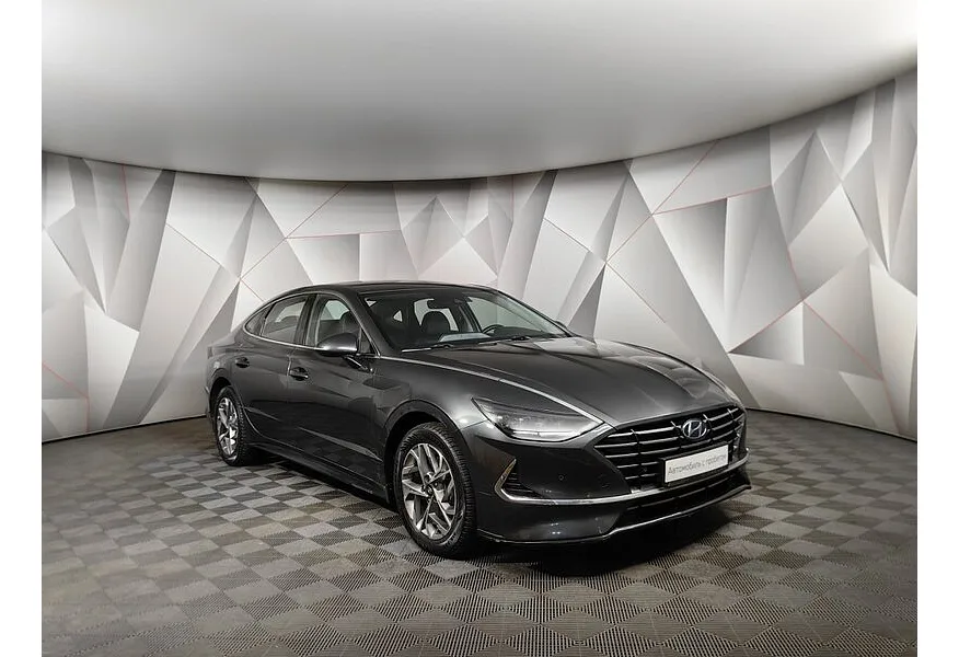 Hyundai Sonata 2.5 MPI (180 л.с.) Elegance + Smart Sense Серый в АВИЛОН. Слайд №3