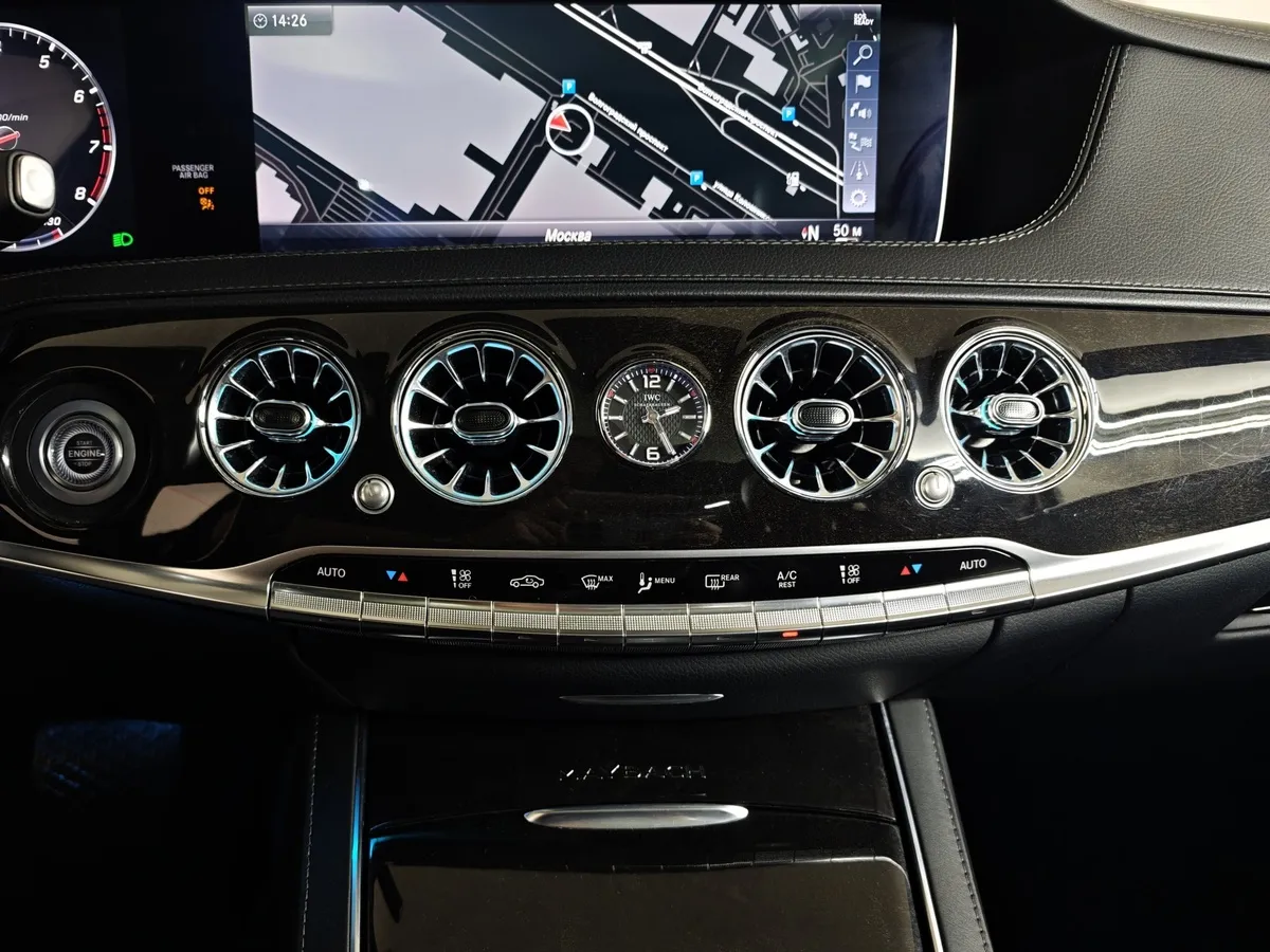 Mercedes-Benz S-Класс S 450 9G-Tronic 4Matic (367 л.с.) Черный в АВИЛОН. Слайд №26