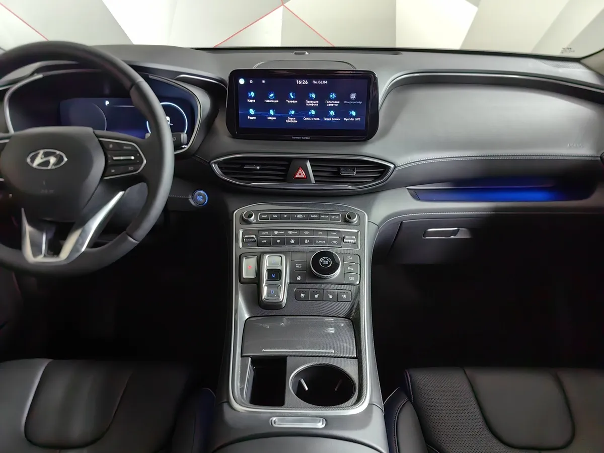 Hyundai Santa Fe 2.5 AWD 6AT (180 л.с.) Prestige Белый в АВИЛОН. Слайд №13 Hyundai Santa Fe 2.5 AWD 6AT (180 л.с.) Prestige Белый в АВИЛОН. Слайд №13