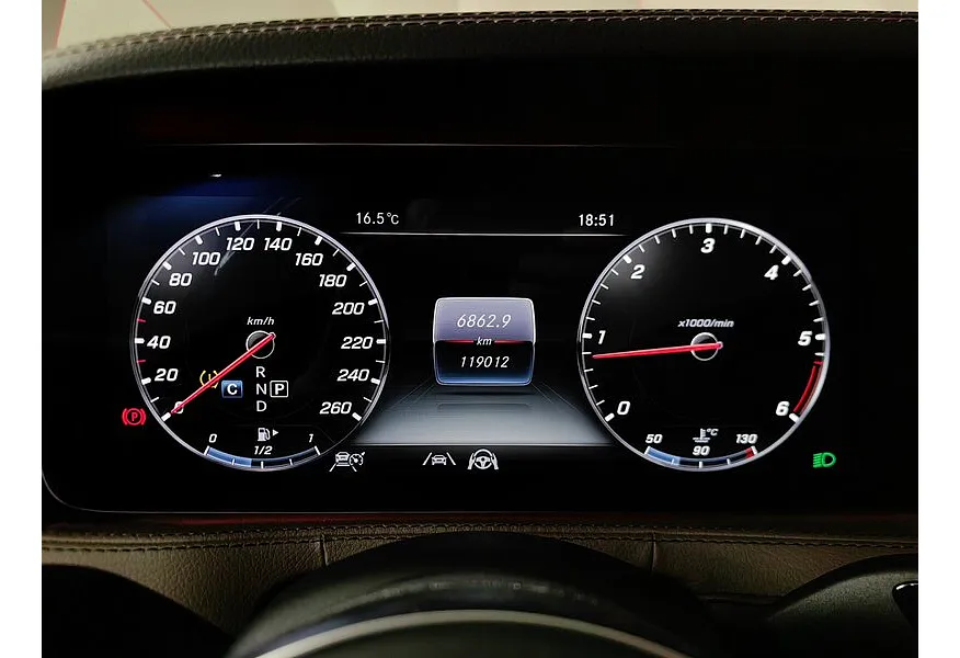 Mercedes-Benz S-Класс S 350 d 9G-Tronic 4Matic длинная база (249 л.с.) Серый в АВИЛОН. Слайд №18