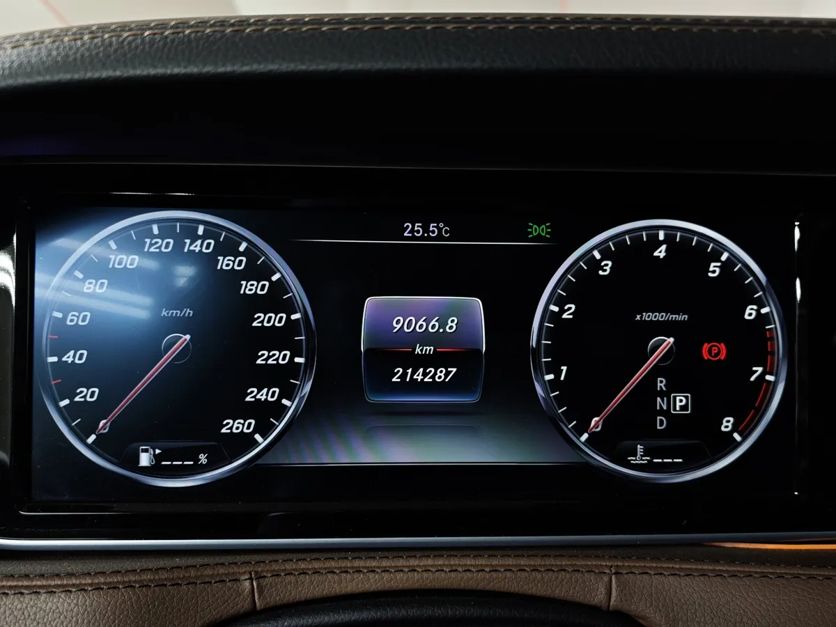 Mercedes-Benz S-Класс S 500 7G-Tronic Plus 4Matic длинная база (455 л.с.) Черный в АВИЛОН. Слайд №17