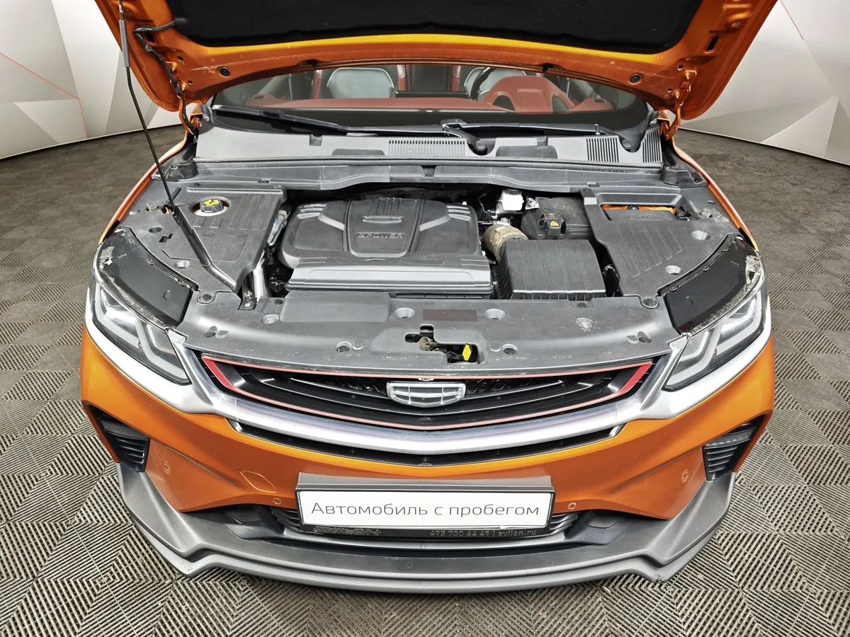 Geely Coolray 1.5T 7DCT 2WD (150 л.с.) Flagship Оранжевый в АВИЛОН. Слайд №11