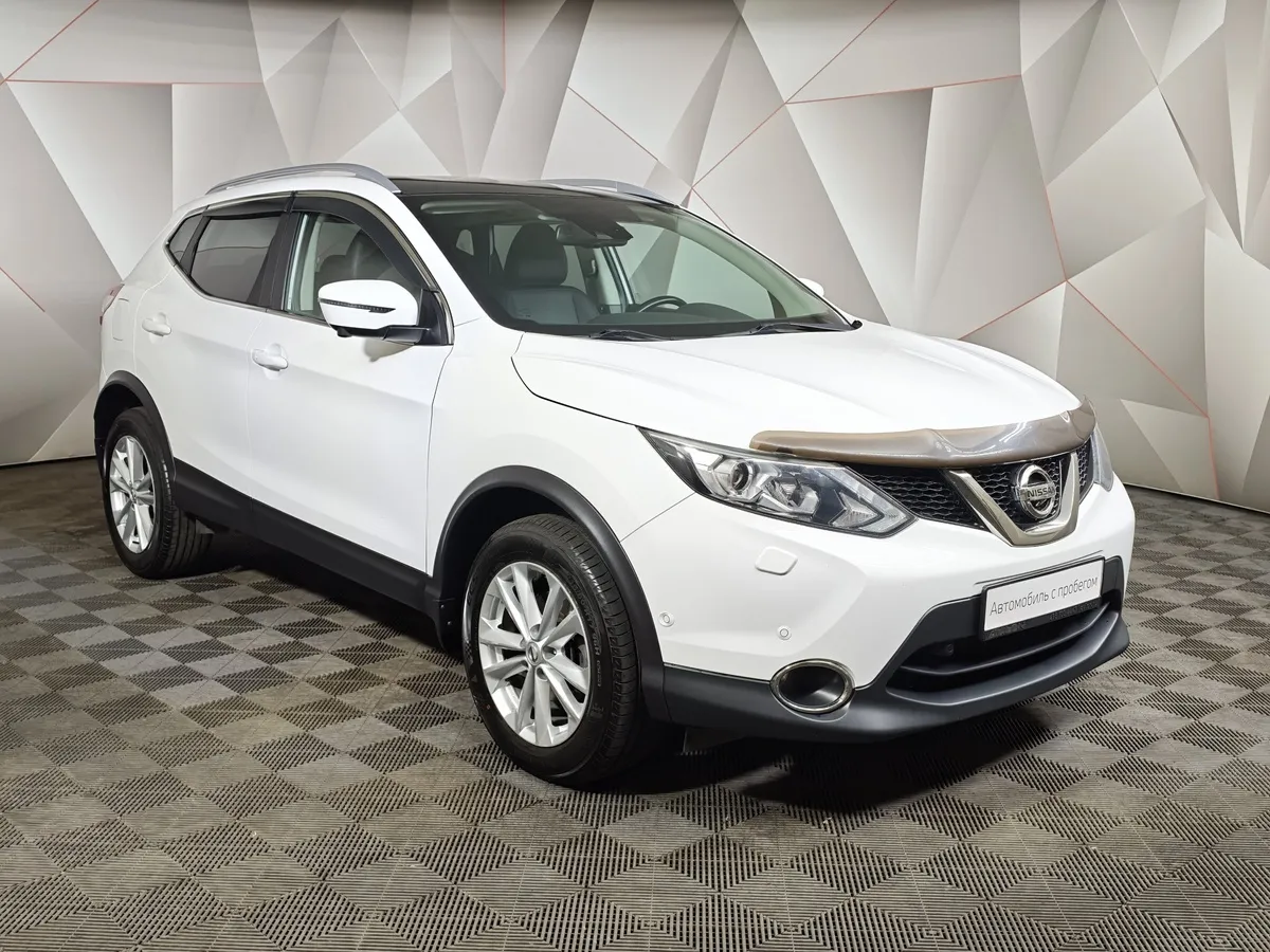 Nissan Qashqai 2.0 CVT AWD (144 л.с.) Белый в АВИЛОН. Слайд №3