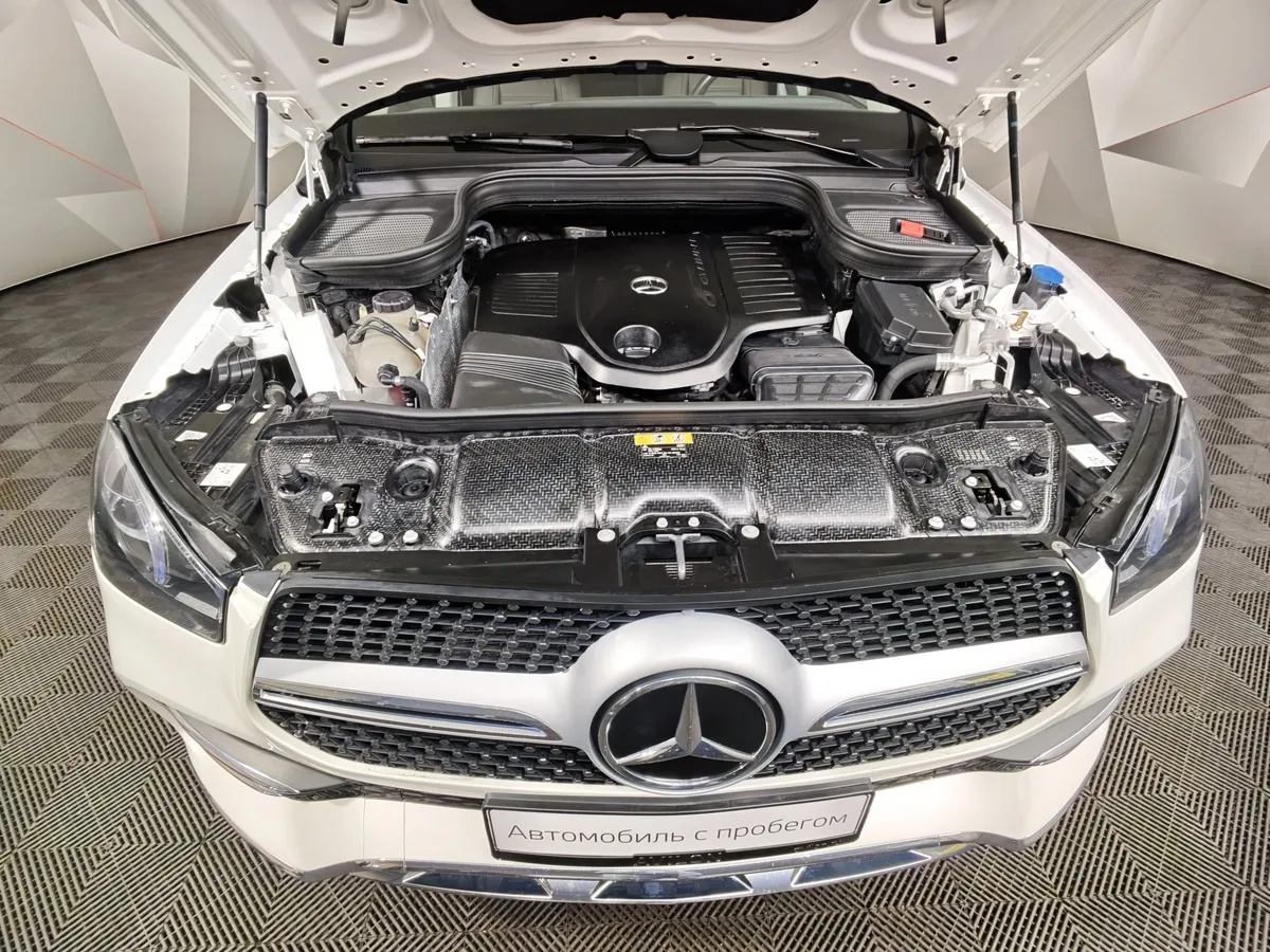 Mercedes-Benz GLE 450 4MATIC 9G-TRONIC (367 л.с.) Sport Plus Белый в АВИЛОН. Слайд №11
