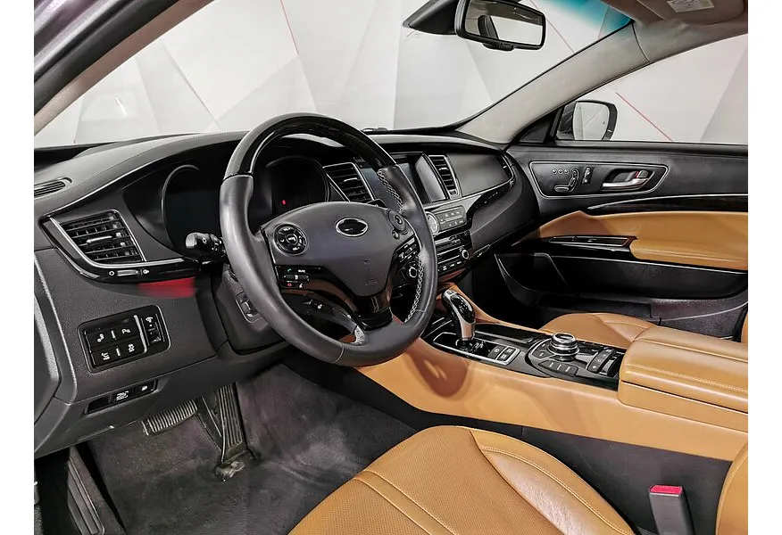 Kia Quoris 3.8 AT (334 л.с.) Premium Серый в АВИЛОН. Слайд №19