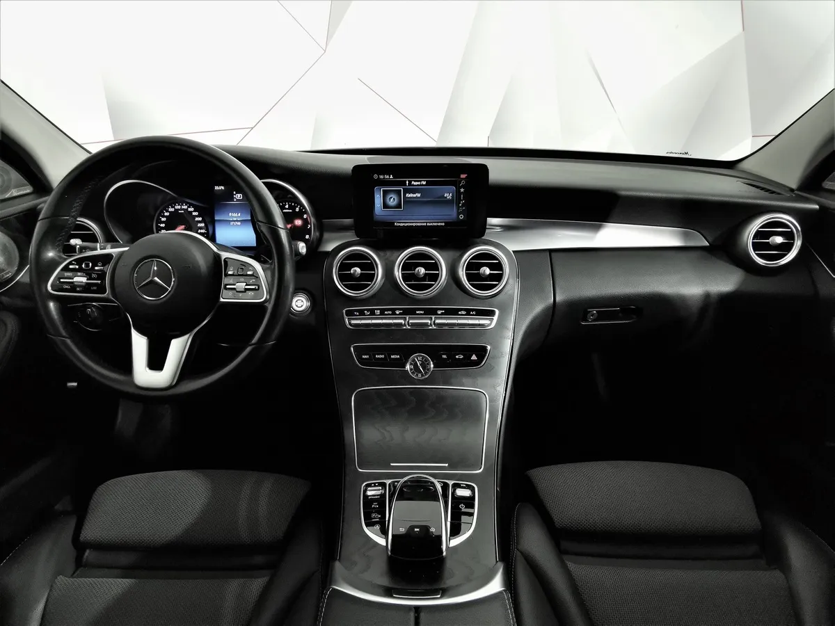 Mercedes-Benz C-Класс C 180 9G-TRONIC (150 л.с.) Avantgarde Серебристый в АВИЛОН. Слайд №13