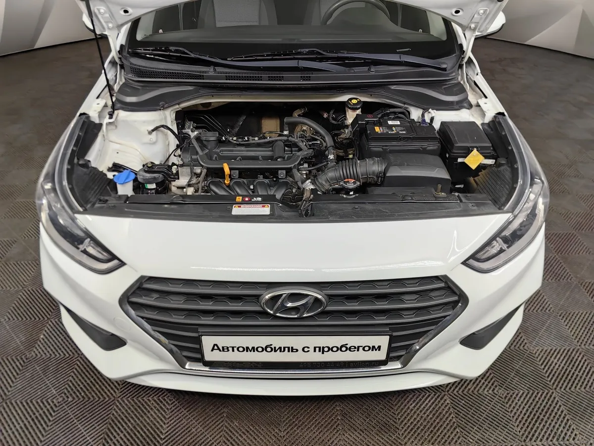 Hyundai Solaris 1.4 MT (107 л.с.) Active Белый в АВИЛОН. Слайд №11