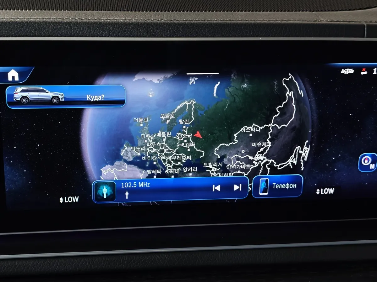 Mercedes-Benz GLS 580 9G-TRONIC 4Matic (531 л.с.) Черный в АВИЛОН. Слайд №24