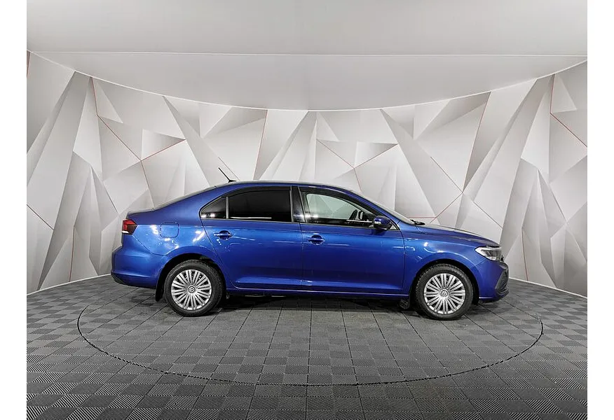 Volkswagen Polo 1.6 MPI AT (110 л.с.) Status + Зимний + Комфорт Синий в АВИЛОН. Слайд №6