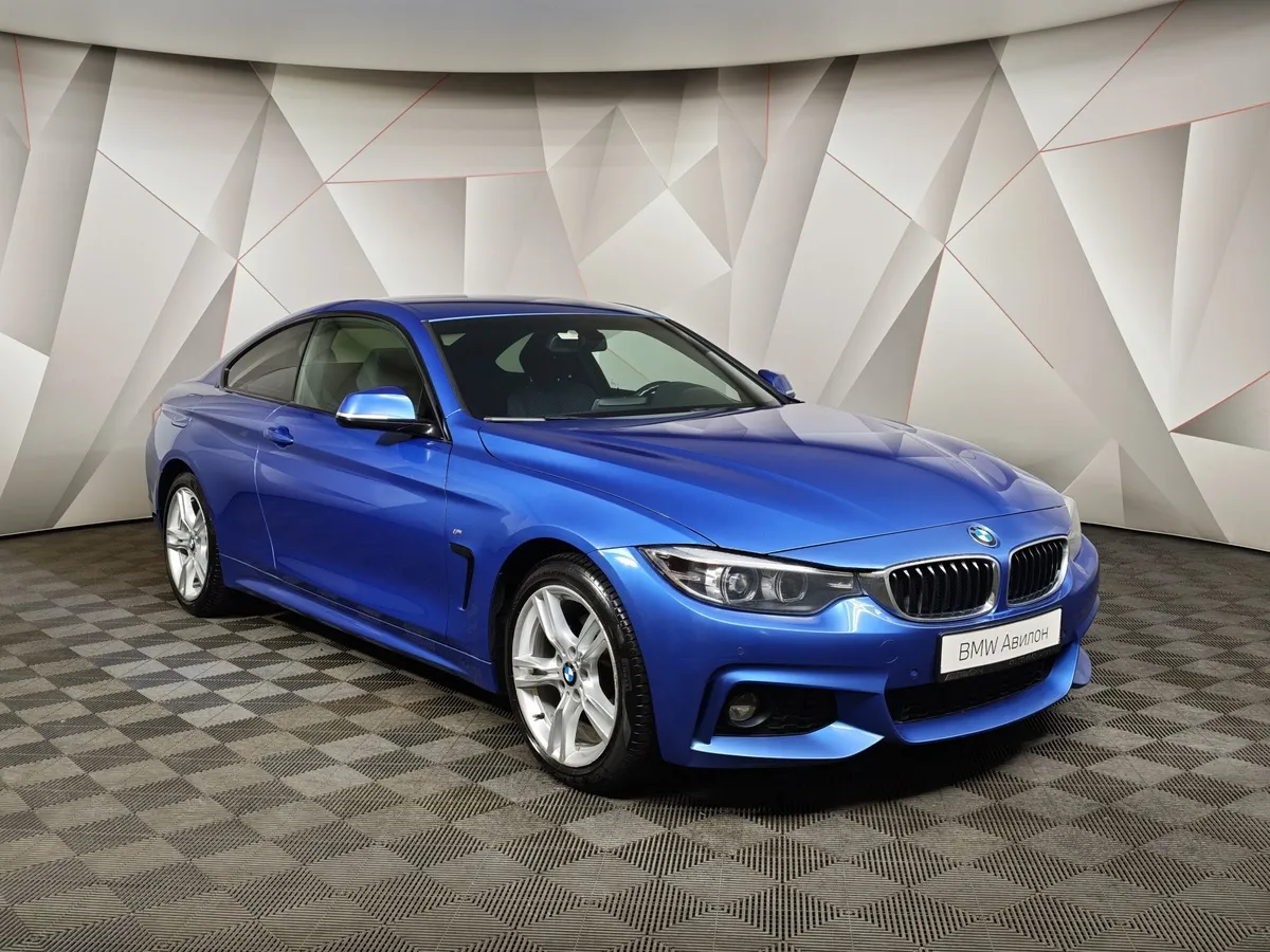 BMW 4 серия 420d xDrive AT (190 л.с.) Синий в АВИЛОН. Слайд №19