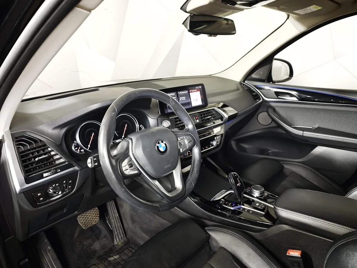 BMW X3 xDrive25d AT (231 л.с.) Черный в АВИЛОН. Слайд №11