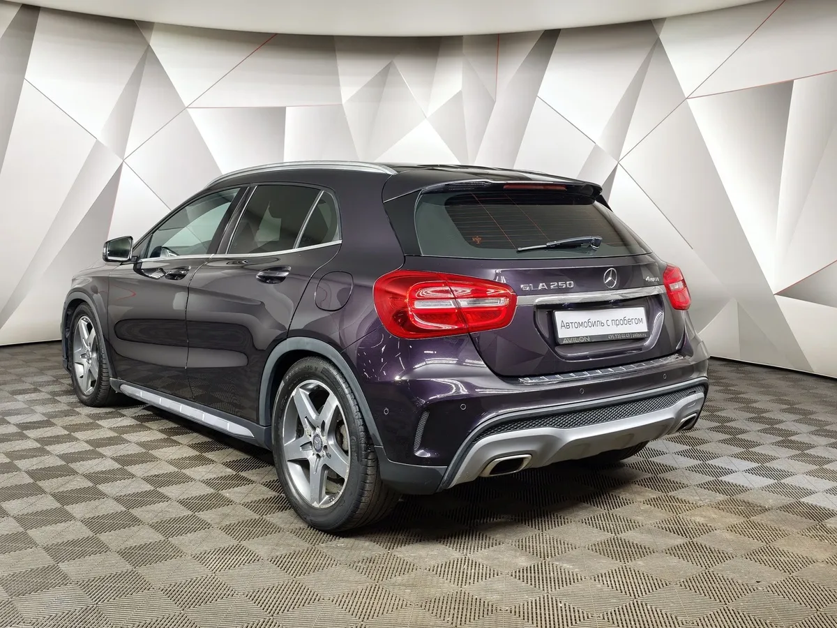 Mercedes-Benz GLA 250 7G-DCT 4MATIC (211 л.с.) Особая серия Фиолетовый в АВИЛОН. Слайд №4
