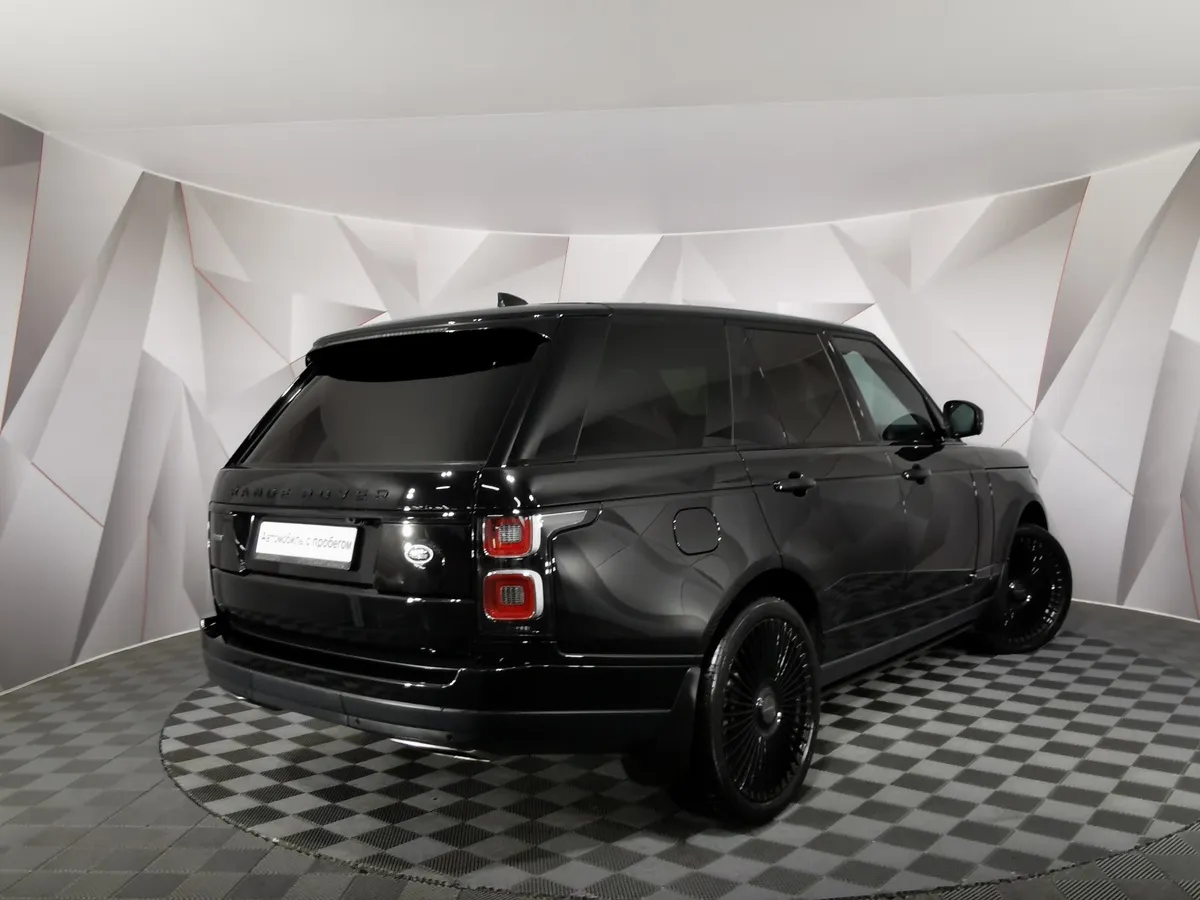 Land Rover Range Rover 4.4 SDV8 AT AWD (339 л.с.) Autobiography Черный в АВИЛОН. Слайд №2