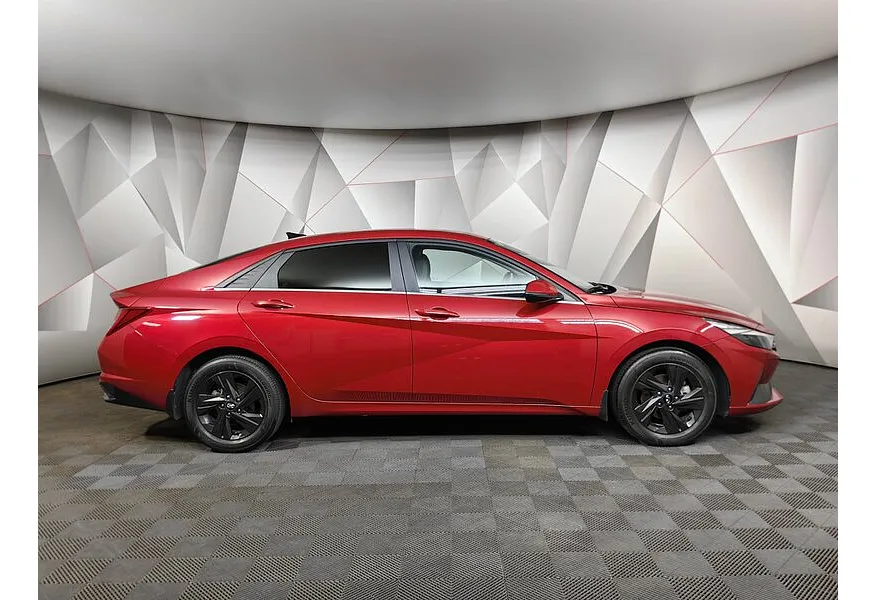 Hyundai Elantra 1.6 AT (128 л.с.) Elegance Красный в АВИЛОН. Слайд №3