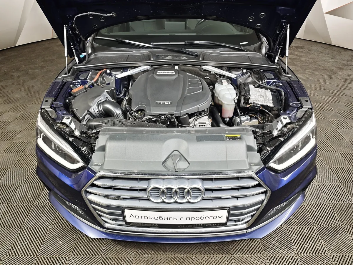 Audi A5 2.0 TFSI S tronic quattro (249 л.с.) Sport Синий в АВИЛОН. Слайд №11