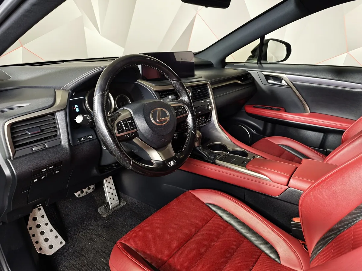 Lexus RX 350 AT AWD (300 л.с.) Luxury Черный в АВИЛОН. Слайд №19