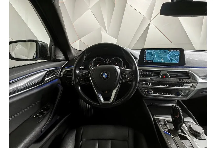 BMW 5 серия 520d Steptronic (190 л.с.) Белый в АВИЛОН. Слайд №15