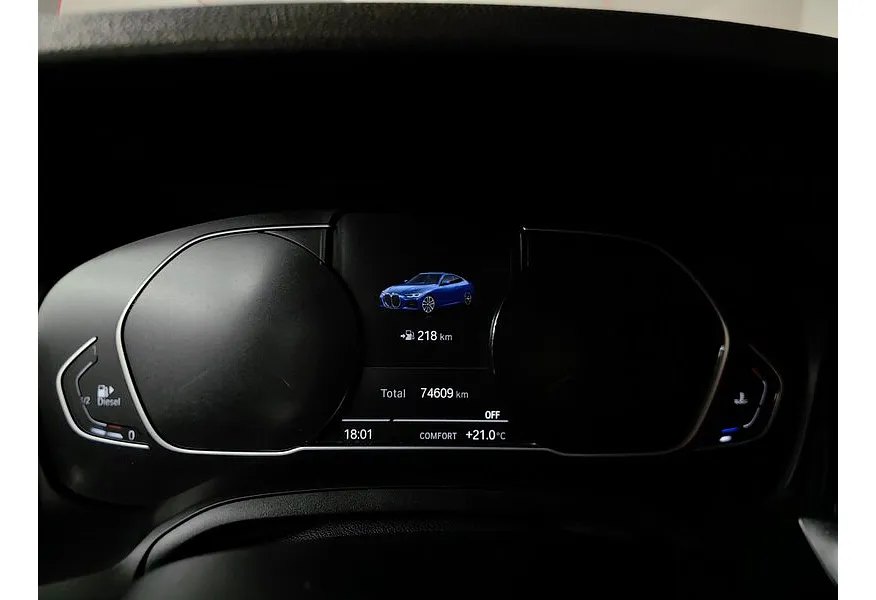 BMW 4 серия 420d xDrive AT (190 л.с.) M Sport Pure Синий в АВИЛОН. Слайд №13