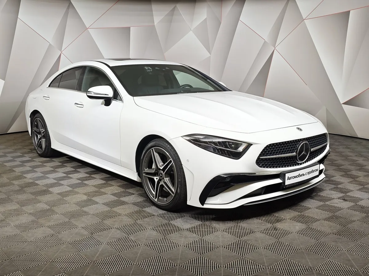 Mercedes-Benz CLS 300d 9G-TRONIC 4MATIC+ (265 л.с.) Белый в АВИЛОН. Слайд №3