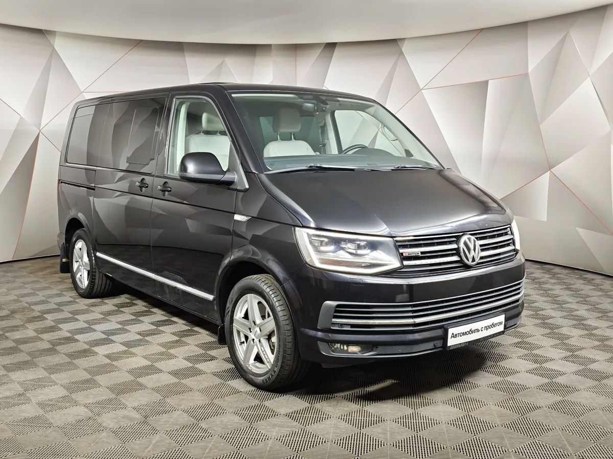 Volkswagen Multivan 2.0 biTDI DSG 4 MOTION (180 л.с.) Highline Черный в АВИЛОН. Слайд №3
