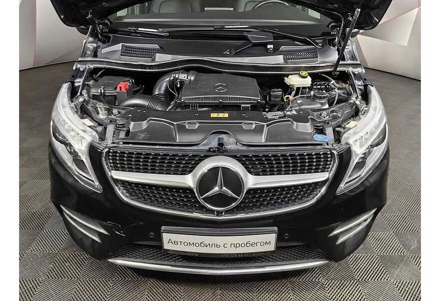 Mercedes-Benz V-Класс V 250 d 9G-Tronic L2 4MATIC (190 л.с.) AMG Line Черный в АВИЛОН. Слайд №11