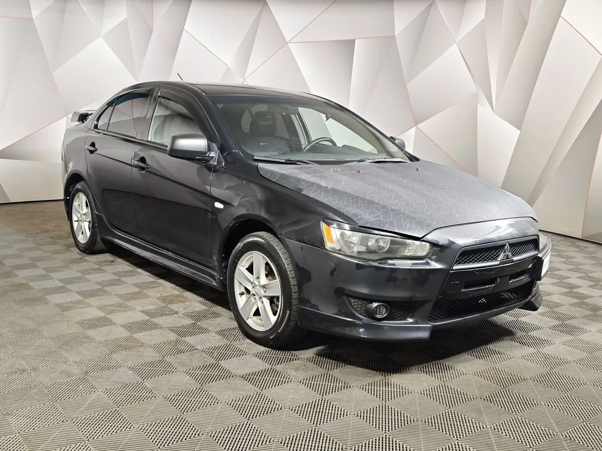 Mitsubishi Lancer 1.8 CVT (143 л.с.) Черный в АВИЛОН. Слайд №3