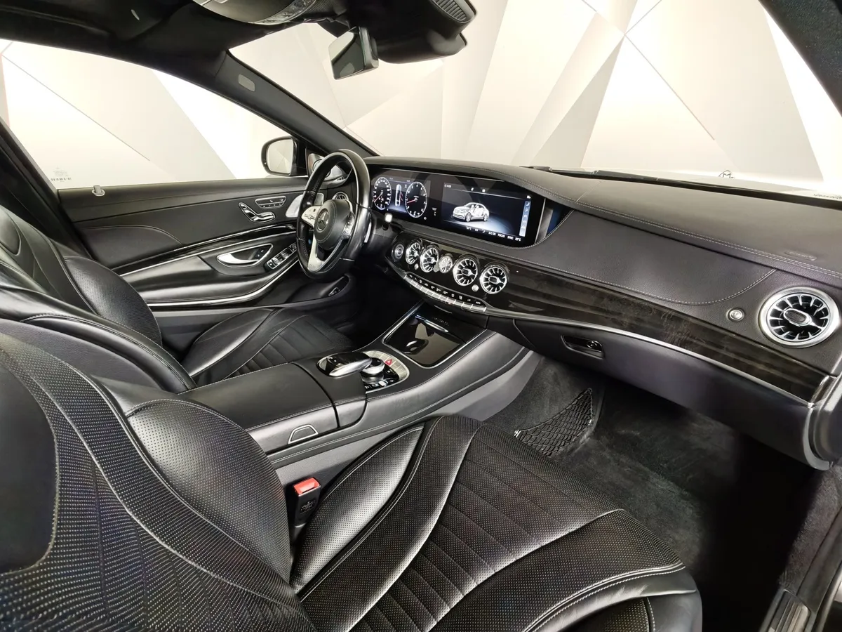 Mercedes-Benz S-Класс S 450 9G-Tronic 4Matic (367 л.с.) Черный в АВИЛОН. Слайд №13
