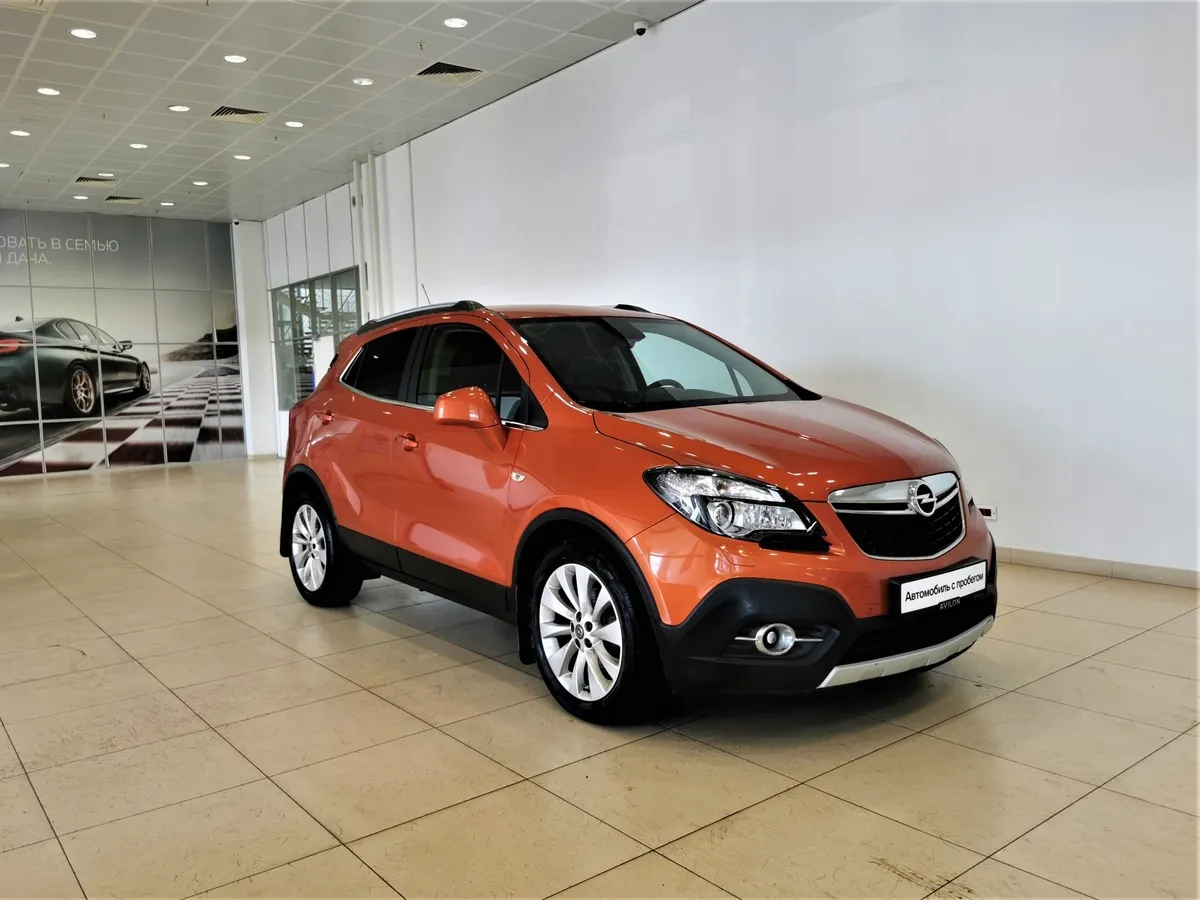 Opel Mokka 1.8 AT AWD (140 л.с.) Cosmo Оранжевый в АВИЛОН. Слайд №3