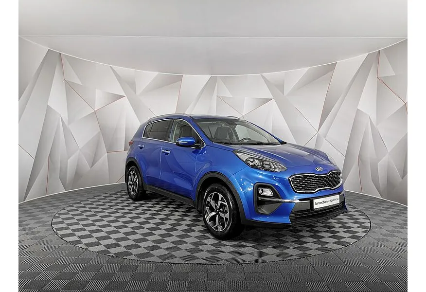 Kia Sportage 2.0 AT (150 л.с.) Luxe Синий в АВИЛОН. Слайд №3