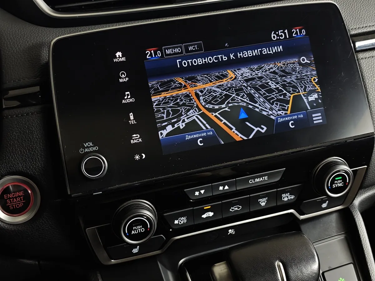 Honda CR-V 2.4 CVT AWD (186 л.с.) Белый в АВИЛОН. Слайд №21