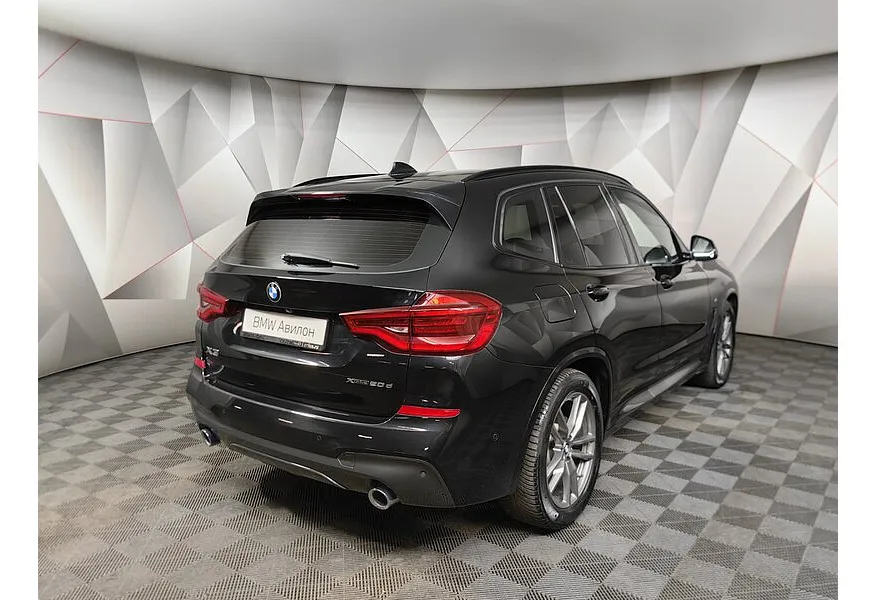 BMW X3 xDrive20d AT (190 л.с.) Черный в АВИЛОН. Слайд №2