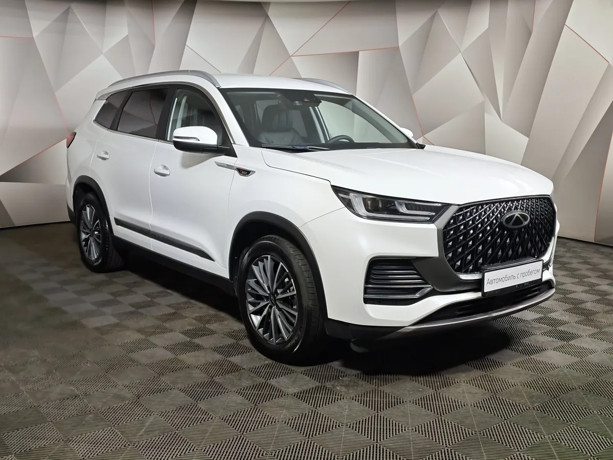 Chery Tiggo 8 Pro Max 1.6T DCT FWD (186 л.с.) Elite Белый в АВИЛОН. Слайд №3