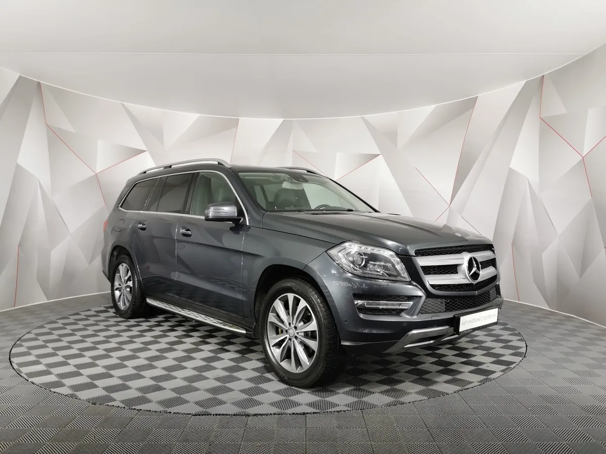 Mercedes-Benz GL 350 BlueTec 7G-Tronic Plus 4Matic (249 л.с.) Серый в АВИЛОН. Слайд №3