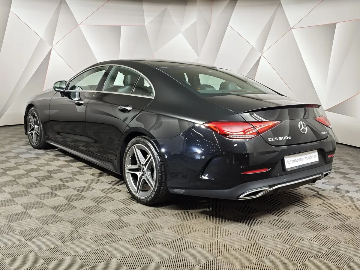Mercedes-Benz CLS 300d 9G-TRONIC 4MATIC+ (265 л.с.) Черный в АВИЛОН. Слайд №4