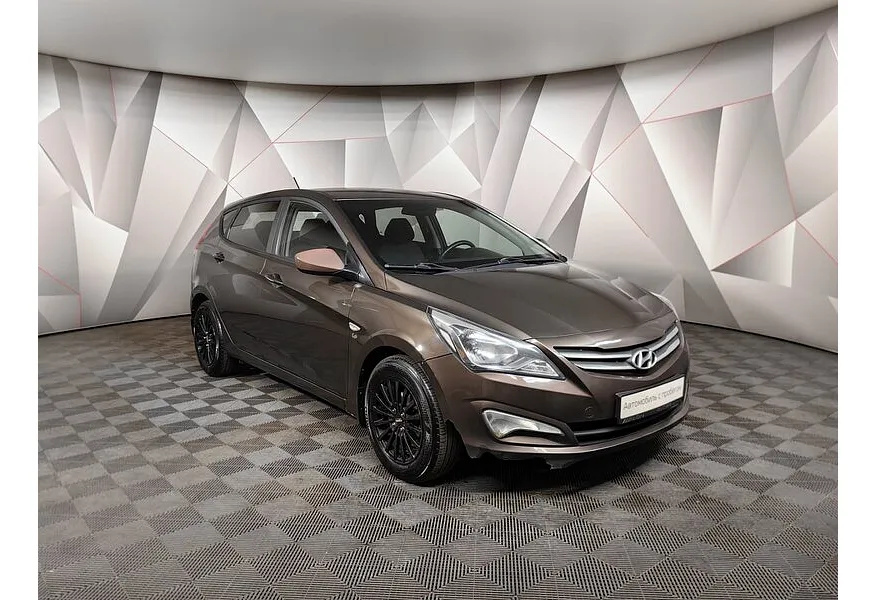 Hyundai Solaris 1.6 AT (123 л.с.) Comfort Коричневый в АВИЛОН. Слайд №3