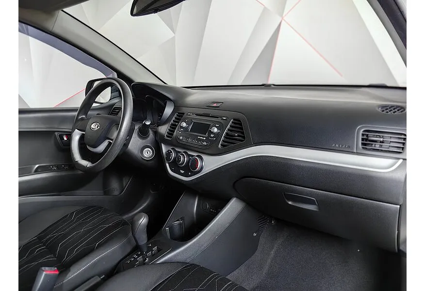 Kia Picanto 1.3 AT (85 л.с.) Бежевый в АВИЛОН. Слайд №13 Kia Picanto 1.3 AT (85 л.с.) Бежевый в АВИЛОН. Слайд №13