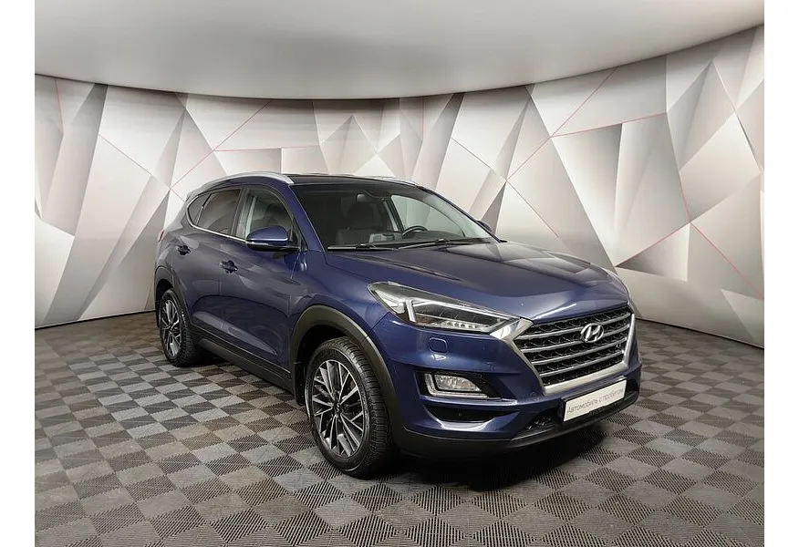 Hyundai Tucson 2.0 (150 л.с.) MPi-6AT-4WD Lifestyle + Advanced  Синий в АВИЛОН. Слайд №3