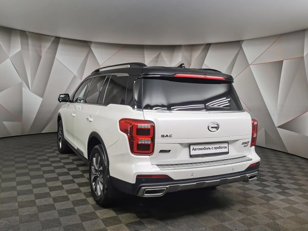 GAC GS8 2.0 AT 4WD (190 л.с.) GL Белый в АВИЛОН. Слайд №4